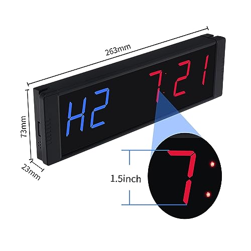 Compte à rebours numérique intervalle LED pour formation sportive - 5