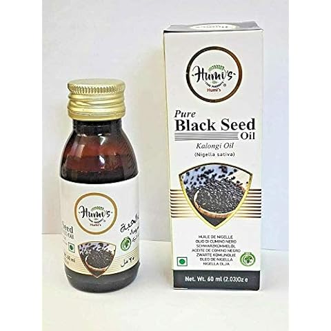 HUMI'S Pure Black Seed Oil Natural Therapy Nigella Sativa KALONGI Oil 60ML Cover