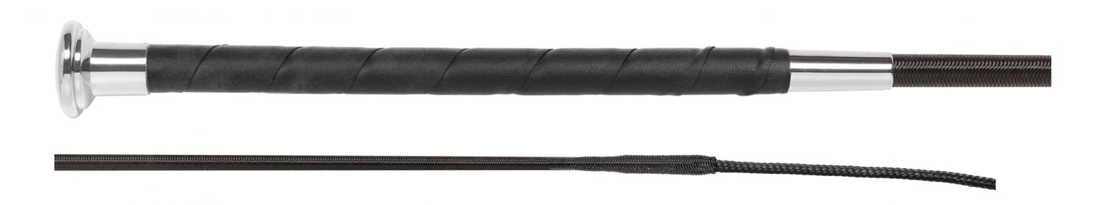 Fleck Sporty - Fusta de doma (nailon, 110 cm), color negro