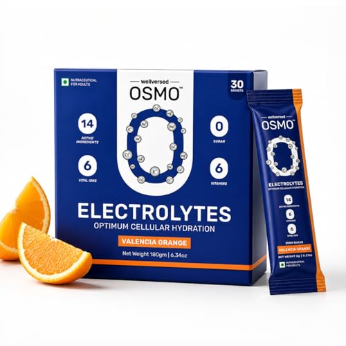 Image of Electrolytes Sachets (30 Servings, Valencia Orange) Rapid Hydration & Cramp Relief | Zero Sugar Electrolyte