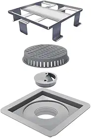 Ralo Linear Elleve Square 10cm - 7343