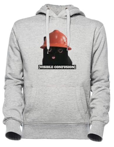 Sweat à capuche homme et femme gris Luxogo Walter Berry hoodie