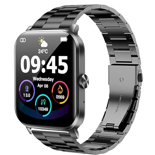 Correa metálica de acero inoxidable 22mm para smart watch miniatura 1