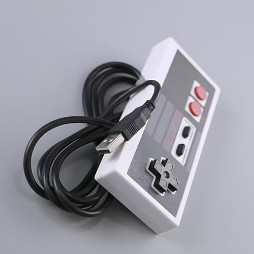 Image of ZENANBiBi Usb Wired Controller 2-Pack for Nes Gamepad - Plug & Play for Windows Pc,Mac,Linux,Raspberry Pi,Retropie, mulators - Classic Nes Controller Gamepad for Retro Gaming Fun [gamecube]