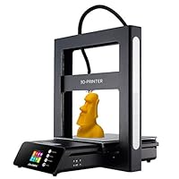 JGAURORA 3D Printer A5 Full Metal Frame Large Print Volume 305X305X320mm Color Touch Screen Resume Print Filament Runs Out Detection 3D Printing Machine Home School Industry Use