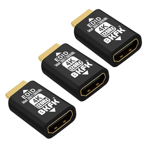 Adaptateur HDMI EDID 4K à résolution par défaut fixe pour récepteur AV