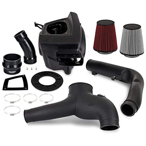 Mishimoto Performance Air Intake Compatible with Ford Bronco 2.7L EcoBoost 2021+, Oiled Washable Filter