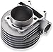 GY6 180cc Cylinder Head Kit Assy 61mm Big Bore with 69mm Valves for 152QMI 157QMJ Scooter Moped ATV Go Kart Quad