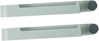 Cabilock 2pcs Hanger Storage Rack Towel Rack Adhesive Wall Hooks Shelving Brackets Shelf Bracket Jewelry Hooks Wall Shelf Brackets Multifunction Shelf Hanger Holder Hanger Storage Shelf