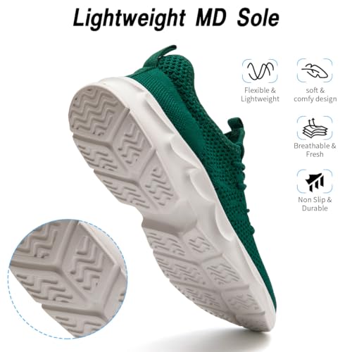 Image of DLWKIPV Womens Walking Shoes Slip On Sneakers Tennis Shoes Running Sport Workout Gym Shoes Athletic Non Slip Lightweight Breathable Fashion Casual Shoes for Travel Work