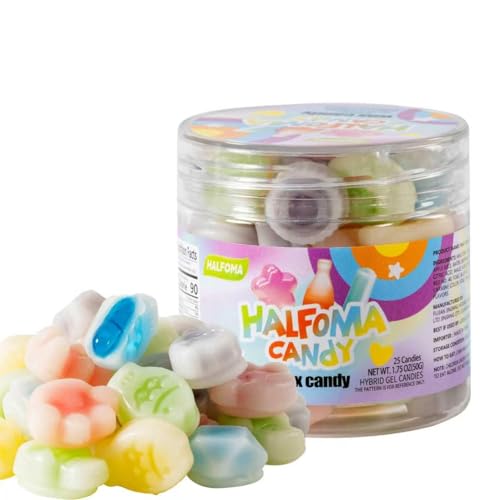 Chewli Wachsflaschen Süßigkeiten Wax Candy 9 Fruchtgeschmäcker Flüssig Gefüllt Essbare Retro Mini Drinks für Party Mitgebsel Geschenk & Snack 50g 30 Stück