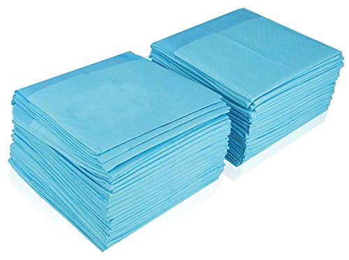 DZL-empapadores Desechables - Empapadores Super-absorbentes, Almohadillas para la incontinencia (XL 60X90CM 10PCS, Blanco)