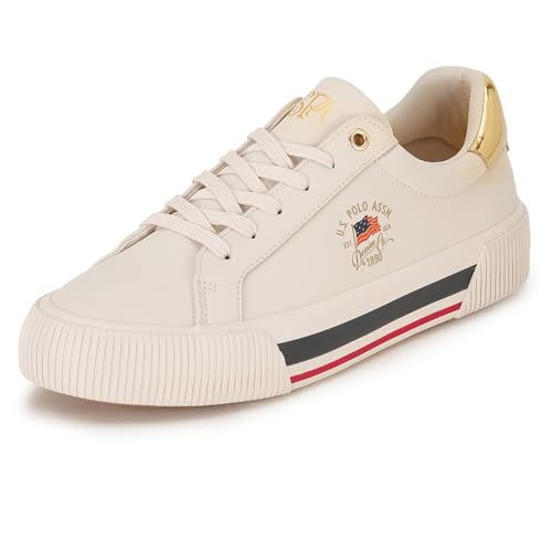 Image of U.S. Polo ASSN. Lizzie 3.0 Nude Chunky Sneaker Shoes