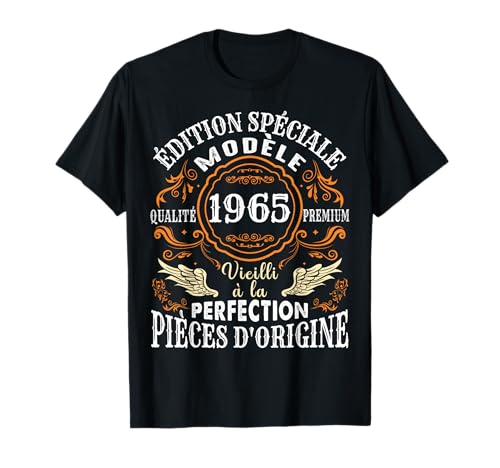 Anniversaire 60 Ans Homme Humour 1965 T-Shirt