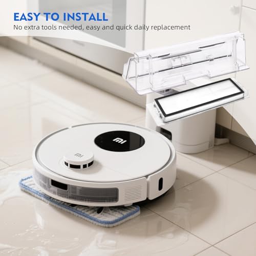 Image of Dust Bin Box for Roborock S5 MAX / S6 MaxV /S6 Pure / T7 /T7 Pro Vacuum Cleaner - Waste Dustbin Box Replacement Accessories Spare Parts (Not for S6)