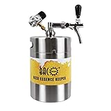 BACOENG Tiptop 175 Ounce Pressurized Keg Growler...