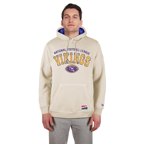 Sudadera Minnesota Vikings NFL Adulto Ropa Deportiva Original 3rd Down Hooded Pullover Color Stone
