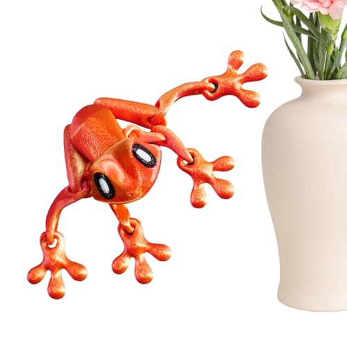 Juguetes magnéticos | Ranas magnéticas para nevera impresas en 3D, accesorios de cocina divertidos para cumpleaños, inauguración de la casa, vacaciones, taquilla, escuela, habitación de estudiantes