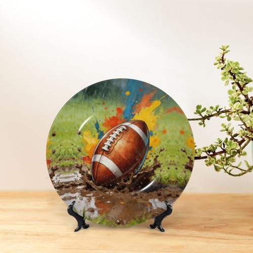 Plato decorativo Charge de porcelana bone china 8 pulgadas miniatura 6