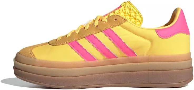 adidas Gazelle Bold Womens Sneaker (Spark Lucid Pink, IG4387, 6) - Image 4