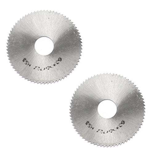 Rannb Slitting Saw Blade 72 Teeth Circular HSS Slitting Saw Cutter 63mm/1.6