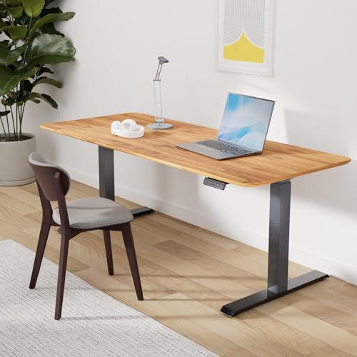 Electric Standing Desk with Drawers