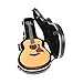 SKB Taylor GS Mini Acoustic Guitar Hard Case, Black - TSA Locks, Indestructible Handle, Plush Interior for Ultimate Protection - Heavy Duty, Durable Construction