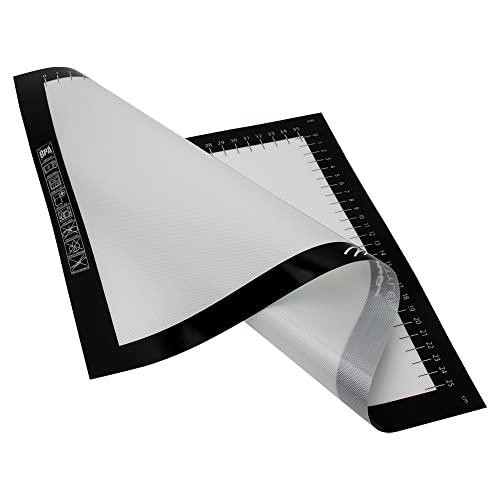 Mimo Style Folha de Silicone com Fibra de Vidro para Assar Antiaderente 40x30cm, Com Medidas em CM I