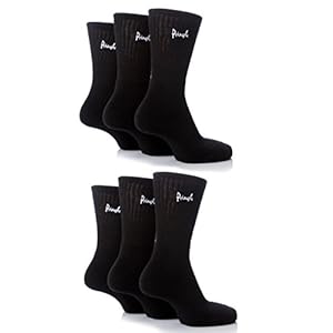 Mens 6 Pair Pringle Full Cushion Sports Sock