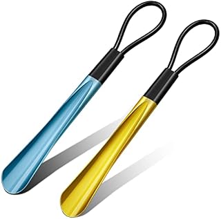 Eruinfang 2 Pcs Shoe Horn, 12"/30.5cm Plastic ShoeHorn Shoehorns Shoe Horns Lazy Shoe Helper Fit for men, women, kids and seniors.