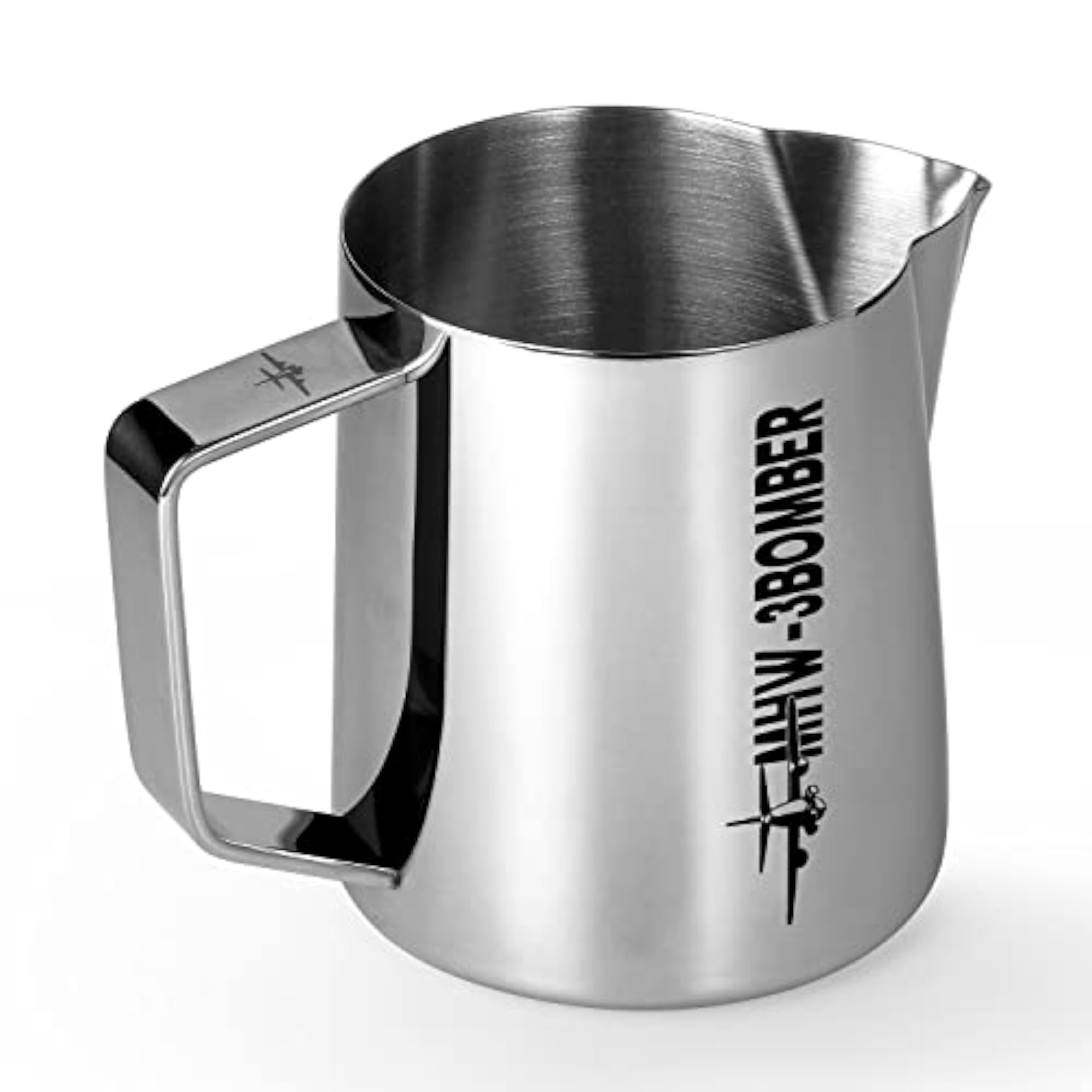 Stainless Steel Milk Frothing Pitcher with Precision Spout