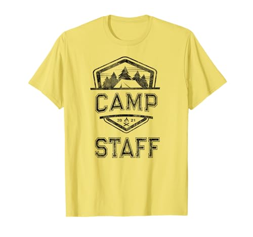 Vintage CAMP STAFF Campground Crew Counselor Nurse Host Team T-Shirt