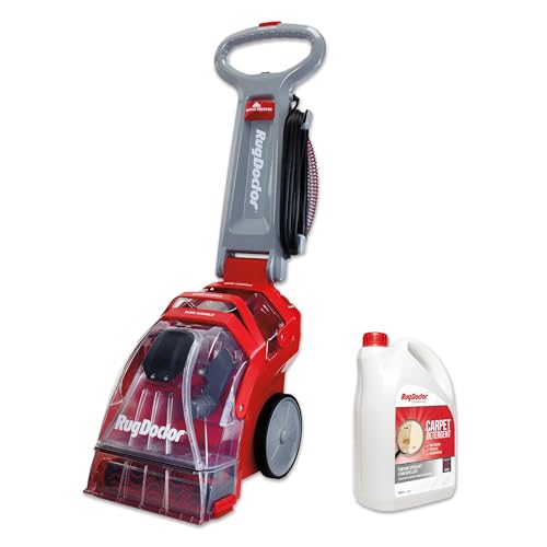 Rug Doctor Deep Carpet Cleaner & 4 Litre Carpet Detergent Bundle