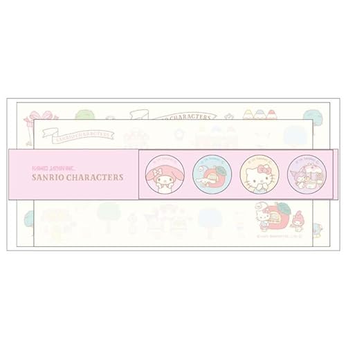 カミオジャパン キャラクターズ 一筆箋 キュートヴィレッジ レターセット 手紙 てがみ 便箋 封筒 272514