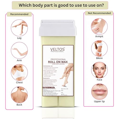 Image of Professional Roll On Wax Refill Wax | Waxing Roller (100ML each) Pack of 2