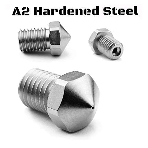 Micro-Swiss M2586-04 Microswiss Plated A2 Tool Steel Wear Resistant Nozzle For Dremel Digilab 3D45 3D Printer Idea Builder 3D Printer thumb #4