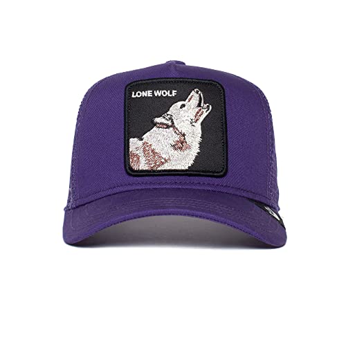 Casquette Goorin Bros Lil Lobo violette filet respirant ajustable enfant