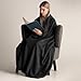 DecoKing Kuscheldecke 70x150 cm schwarz Decke Microfaser Wohndecke Tagesdecke Fleece weich sanft kuschelig skandinavischer Stil Henry