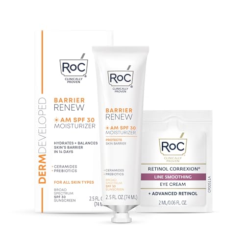RoC Barrier Renew Day Cream with SPF 30, Moisturizer with