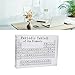 Periodic Table of Elements, Clear Acrylic Periodic Table with with Real Elements Inside, Alphabet Periodic Table for Teaching Display, Home, School, Office Decor, Gift for Student & Teacher(Large)