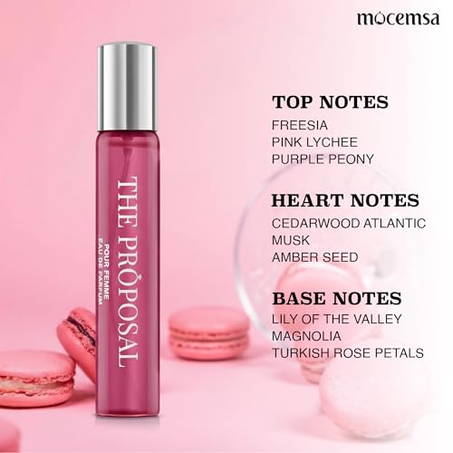 Image of Mocemsa The Proposal Pour Femme Eau De Parfum | Romantic Floral & Fruity Luxury Fragrance | Long-Lasting EDP for Women | 25ml