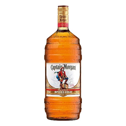 Perfetto come regalo Captain Morgan Original Spiced Gold Barrel Bottle Limited Edition 35% Vol. 1,5l