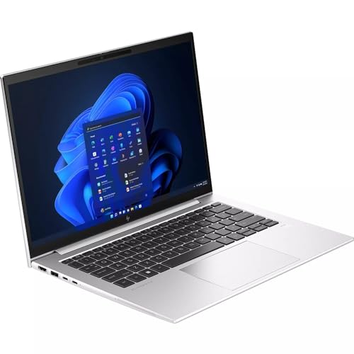 Image of HP EliteBook 840 G10 Notebook, 14 inch WUXGA Business Laptop, Intel i5-1335U, 32GB DDR5 RAM, 2TB SSD, Iris Xe Graphics, Backlit, Fingerprint, Wi-Fi 6, Windows 11 Pro & Microsoft Office Lifetime License