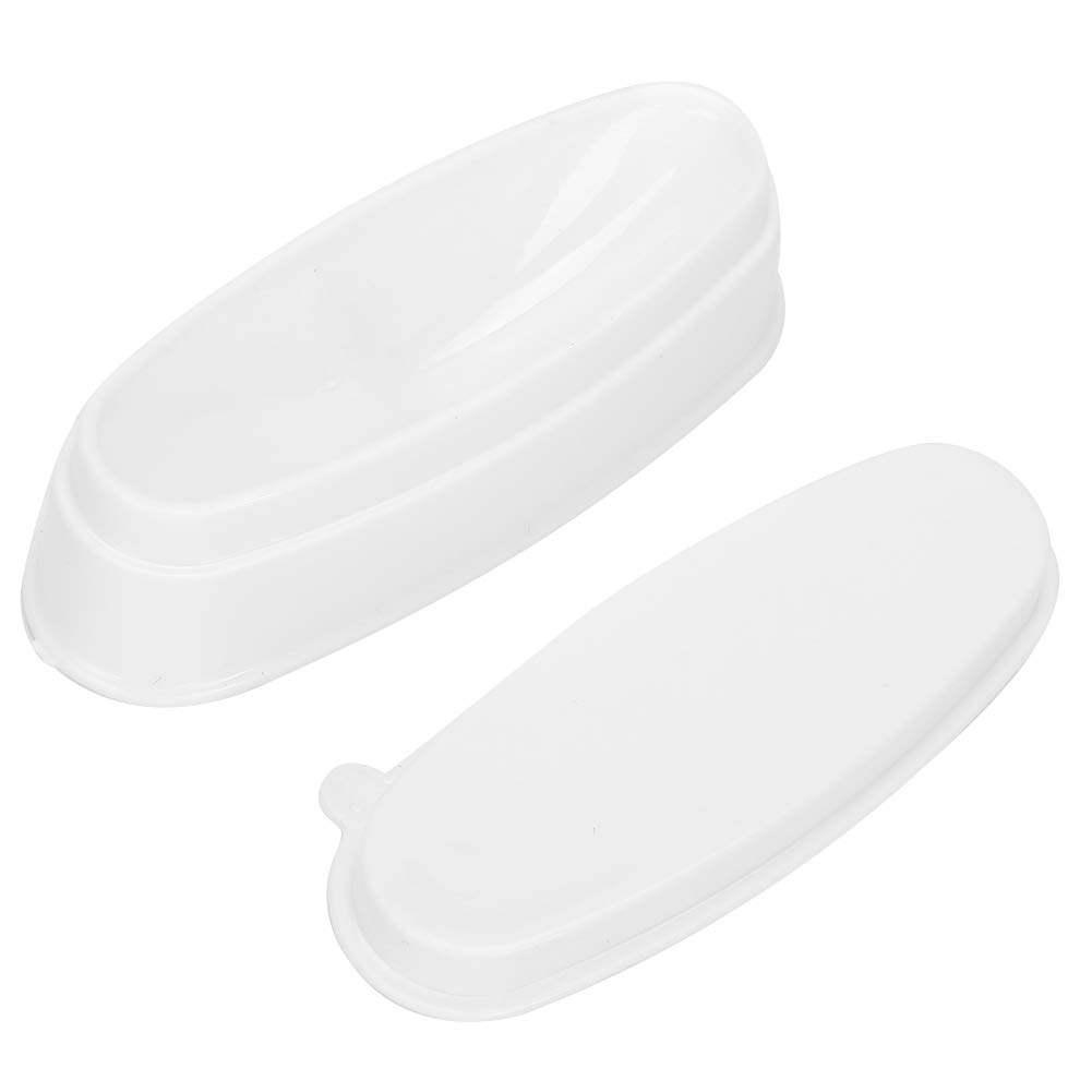 2 Stück Nail Dipping Powder Tray, tragbare Nail Dip Powder Hülle Nail Dip Container DIY Nail Art DIY Nail Art Tool für DIY Nail Art Design
