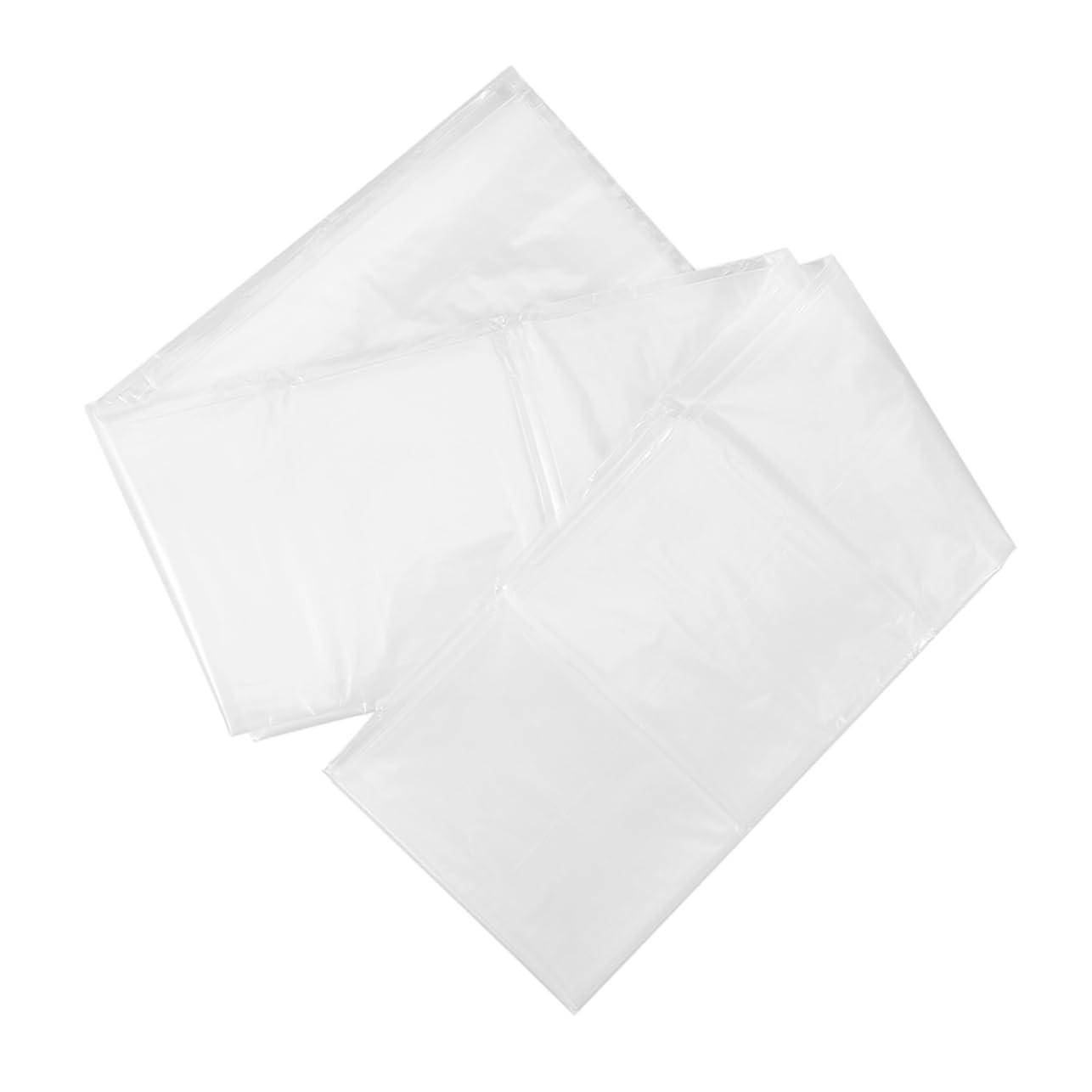 KICHOUSE Clear Mattress Bag for Moving Extra Thick Reusable Cover for Mattresses Dirt Storage Design for