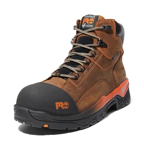 Image of Timberland PRO mens Bosshog 6 inch Composite Safety Toe Puncture Resistant Waterproof Industrial Work Boot