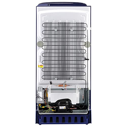 Image of LG 190 L 5 Star Inverter Direct-Cool Single Door Refrigerator Appliance (GL-D201ABCZ, Blue Charm, Base stand with Drawer, 2022 Model)