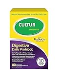 Pro Strength Daily Probiotics for Digestive Health with Prebiotics for Women & Men, Supports Occasional Diarrhea, Gas & Bloating, Gluten & Soy Free, 80 Count