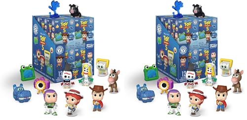 Funko Mystery Mini - Toy Story 5 - Woody, Buzz Lightyear, LilyPad e altri - 1 di 12 da collezionare - I modelli possono variare - Figurina da collezione in vinile - Idea regalo (Confezione da 2)