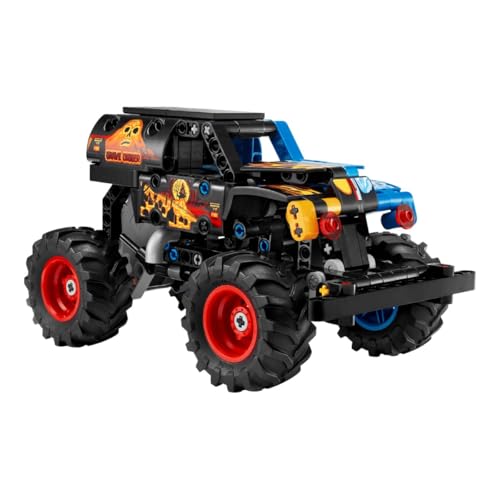Image of LEGO Technic Monster Jam Grave Digger Fire and Ice - Pull-Back Truck Toy - 42219